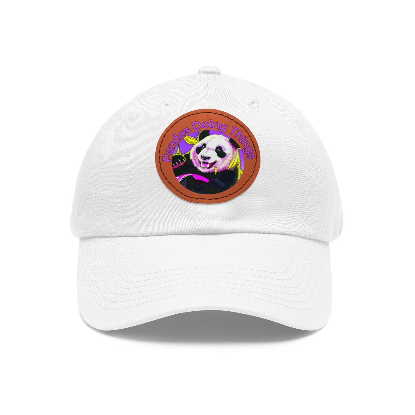 Pandas Doing Things Hat