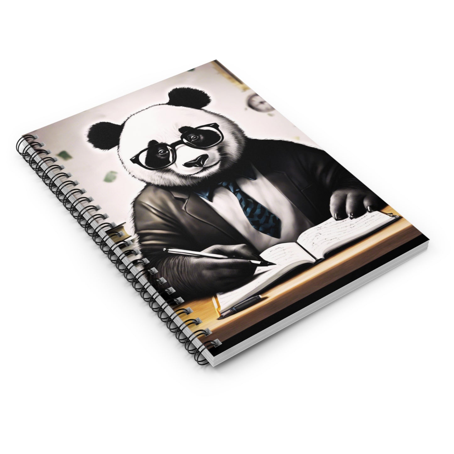 Panda Spiral Notebook