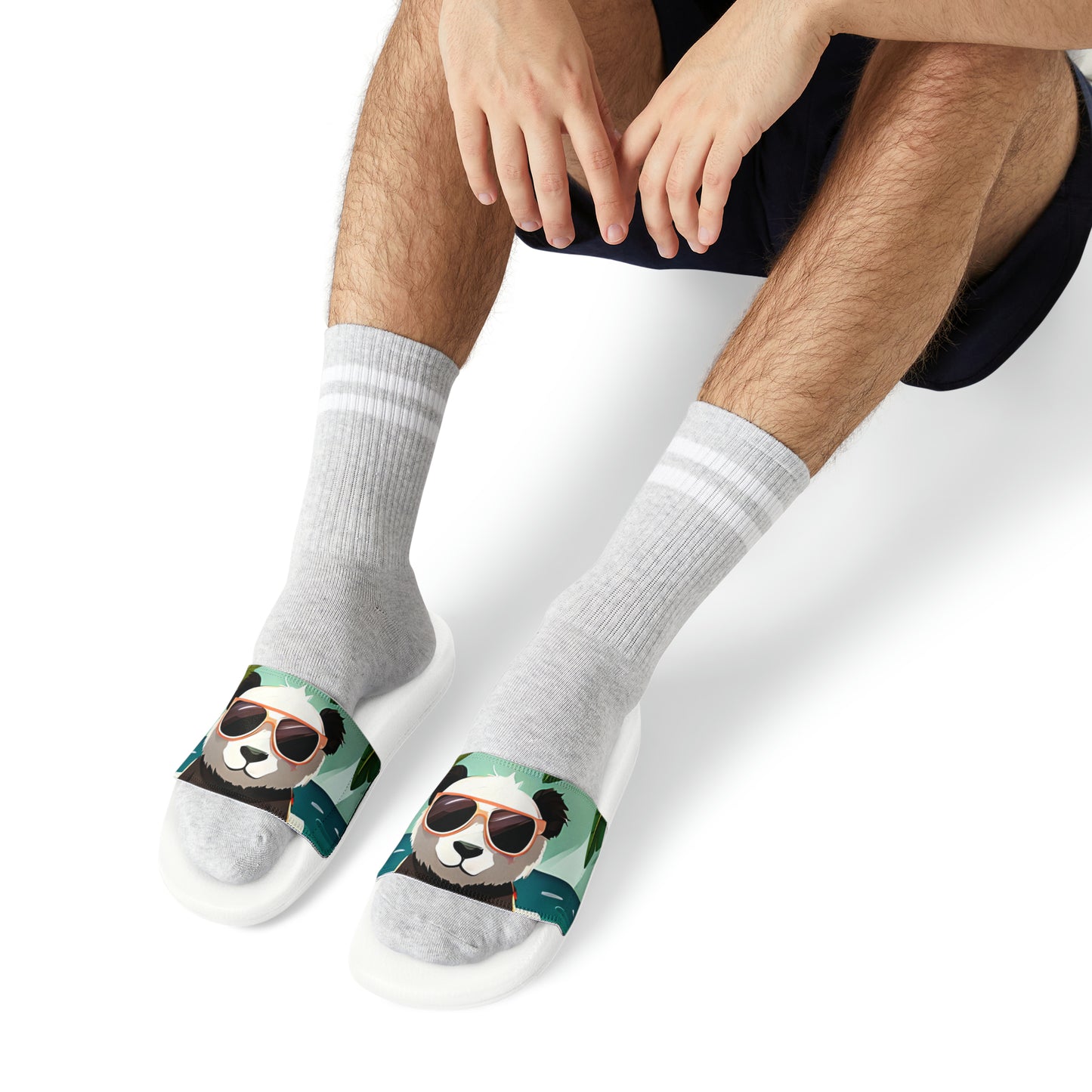 A Long Hot Summer Men's PU Slide Sandals