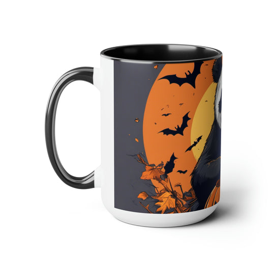 Spooky Season Two-Tone Coffee Mugs, 15oz