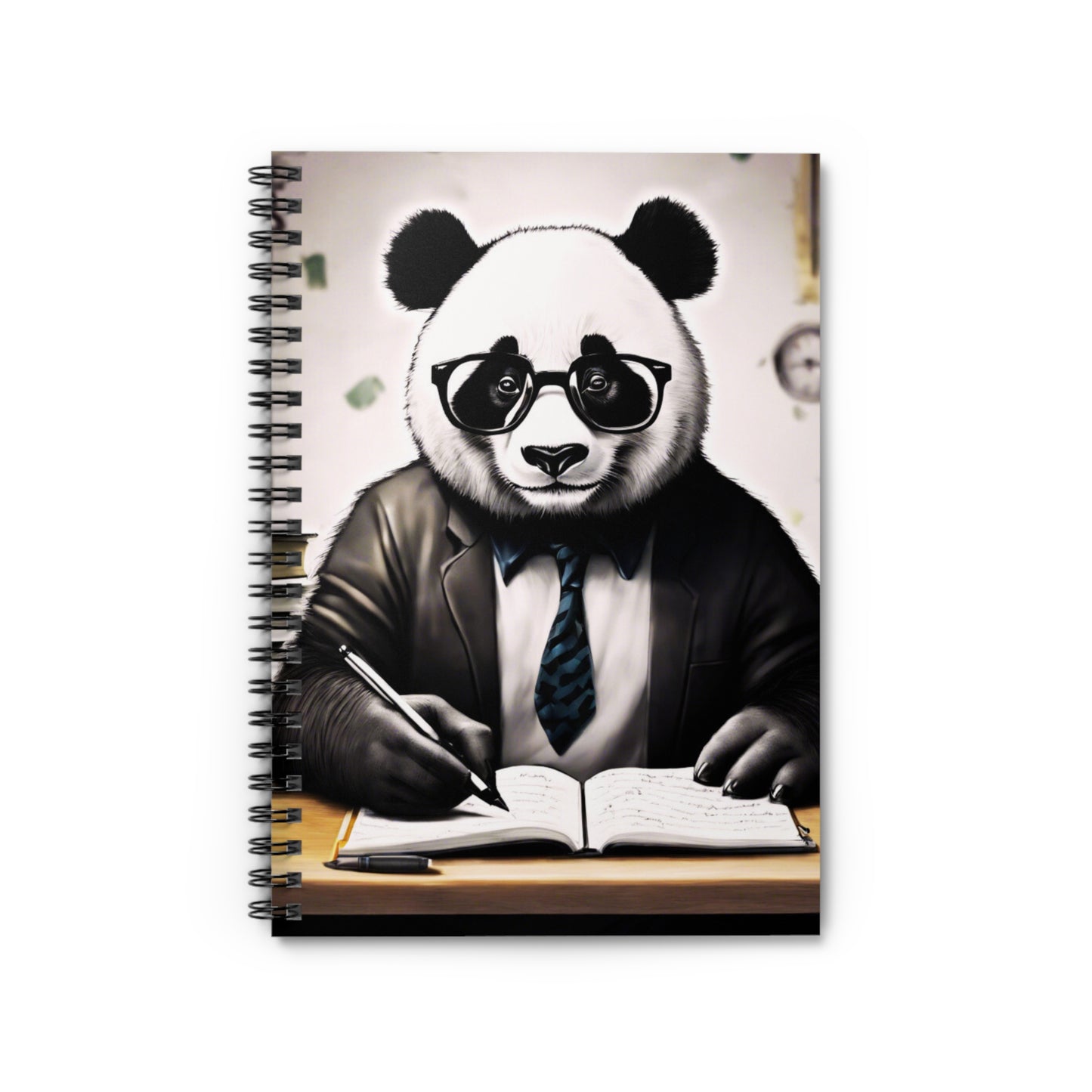 Panda Spiral Notebook