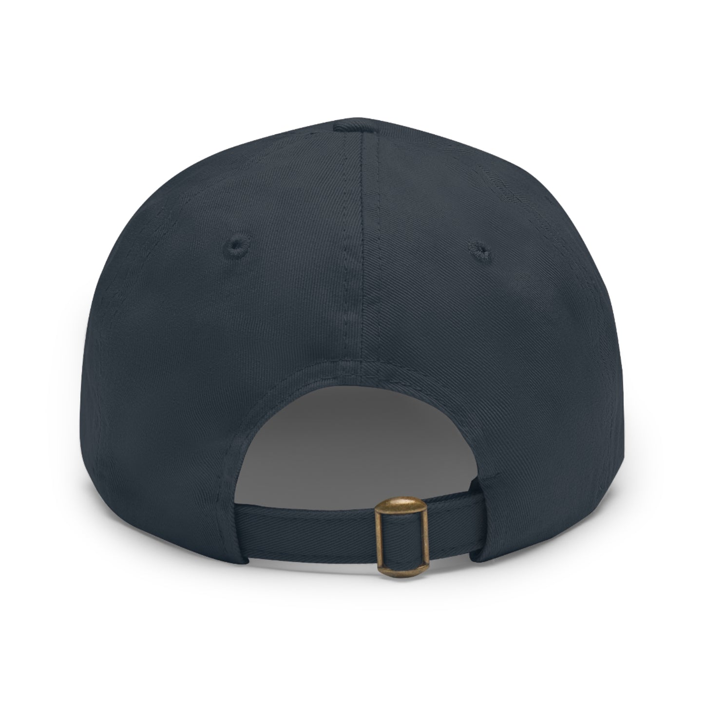 A Long Hot Summer Dad Hat with Leather Patch