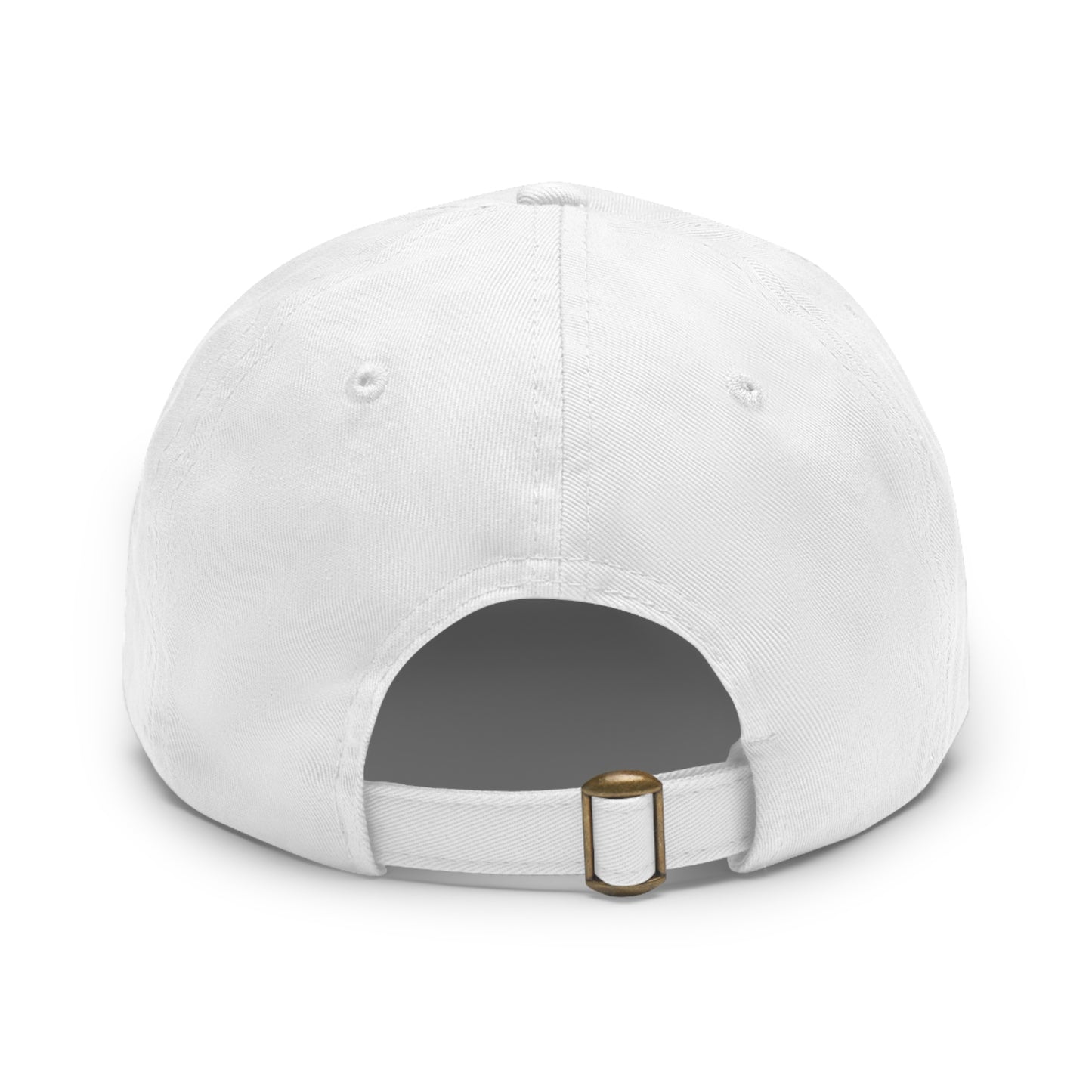 A Long Hot Summer Dad Hat with Leather Patch