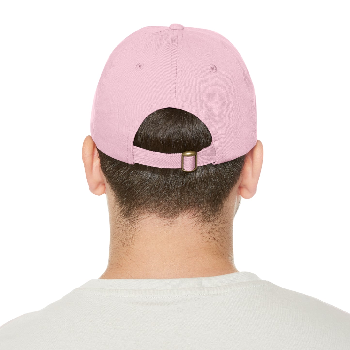 A Long Hot Summer Dad Hat with Leather Patch