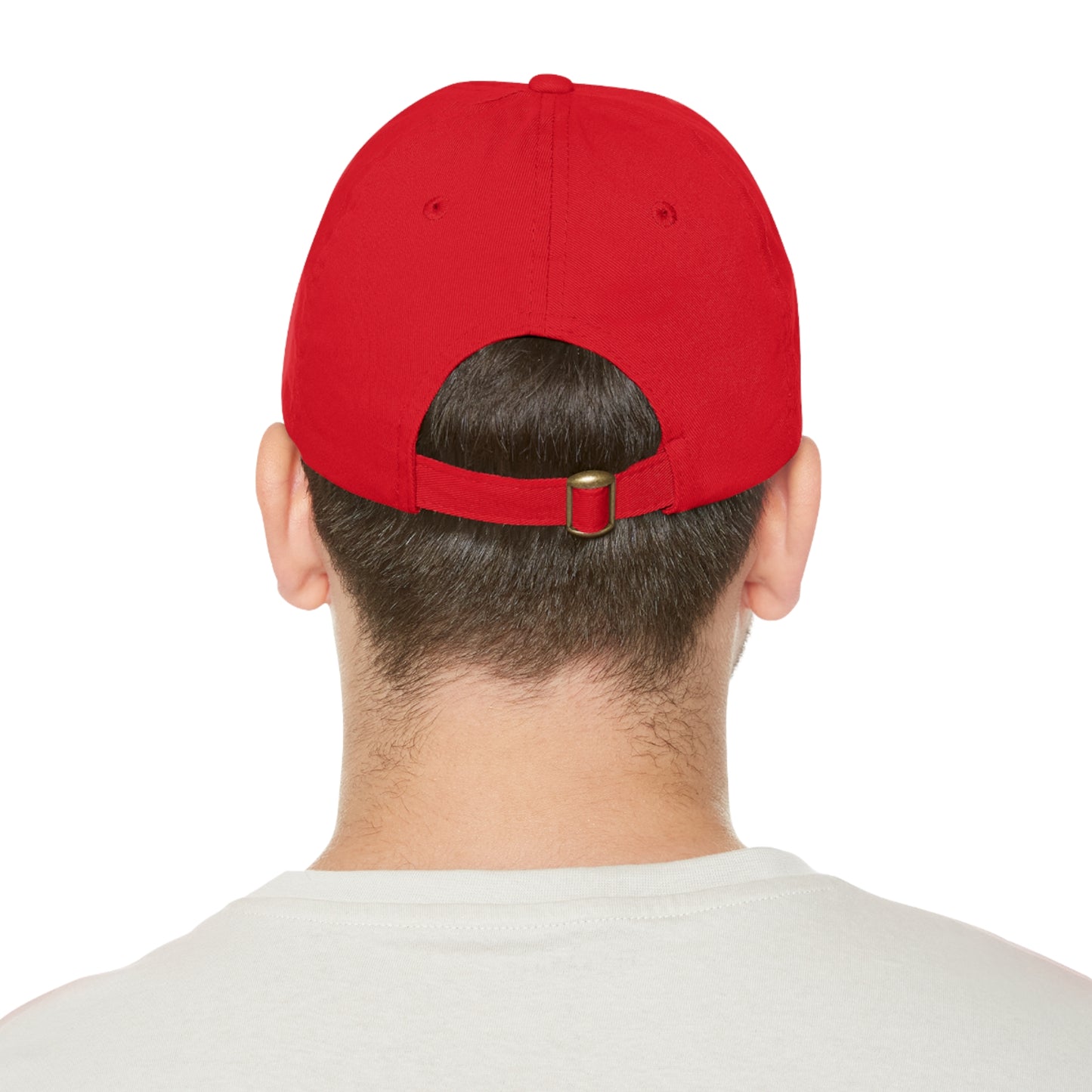 A Long Hot Summer Dad Hat with Leather Patch