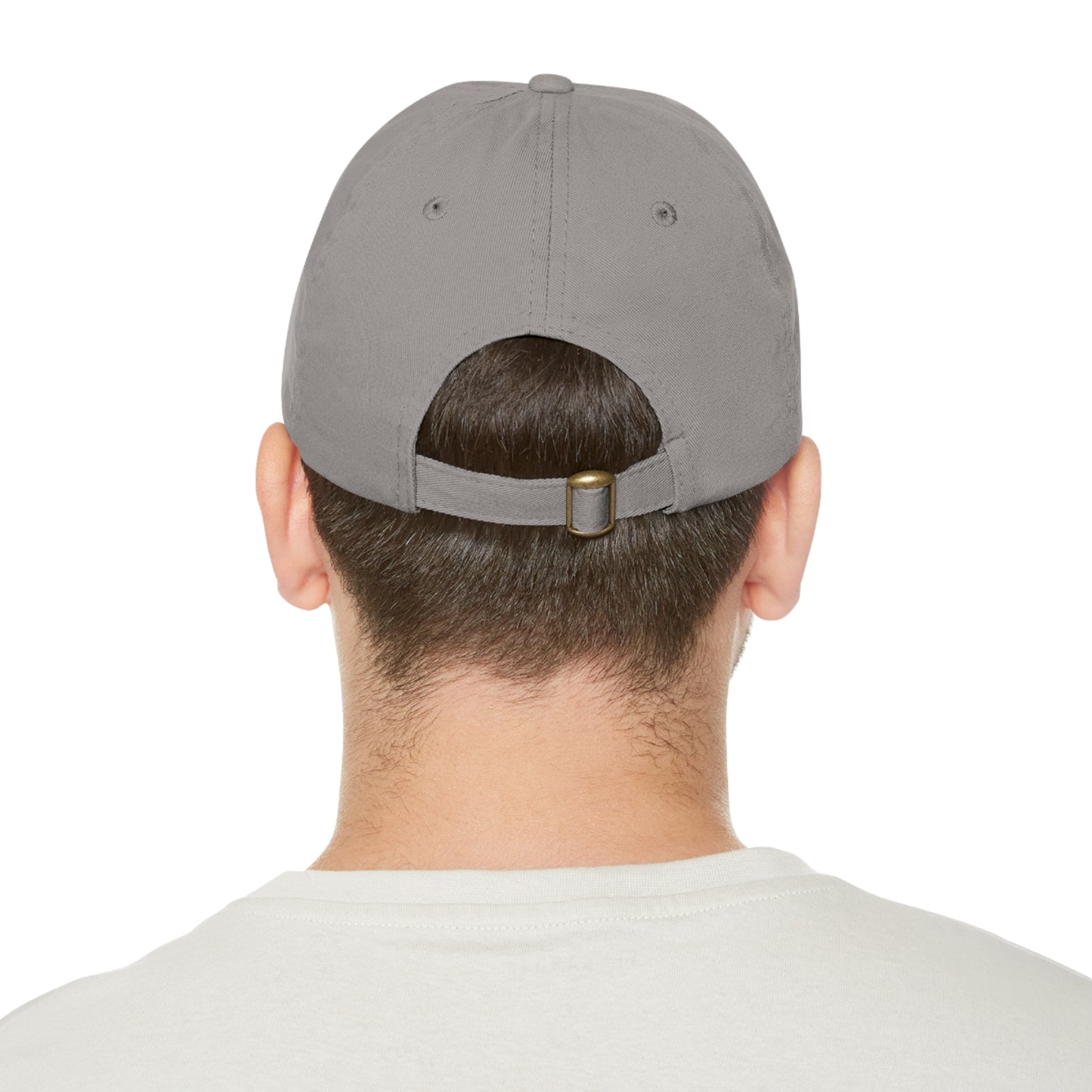 A Long Hot Summer Dad Hat with Leather Patch