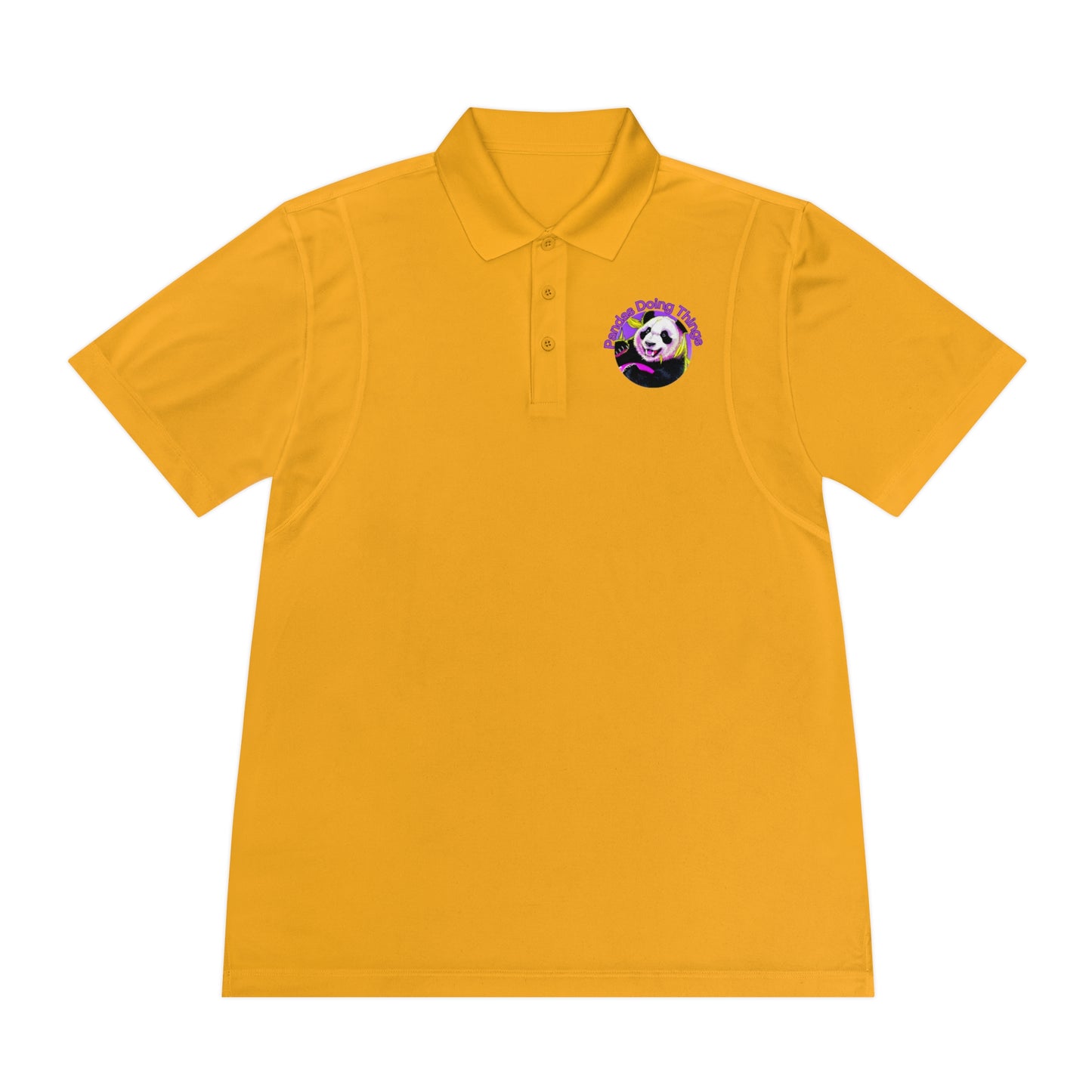 Pandas Doing Things Polo Shirt