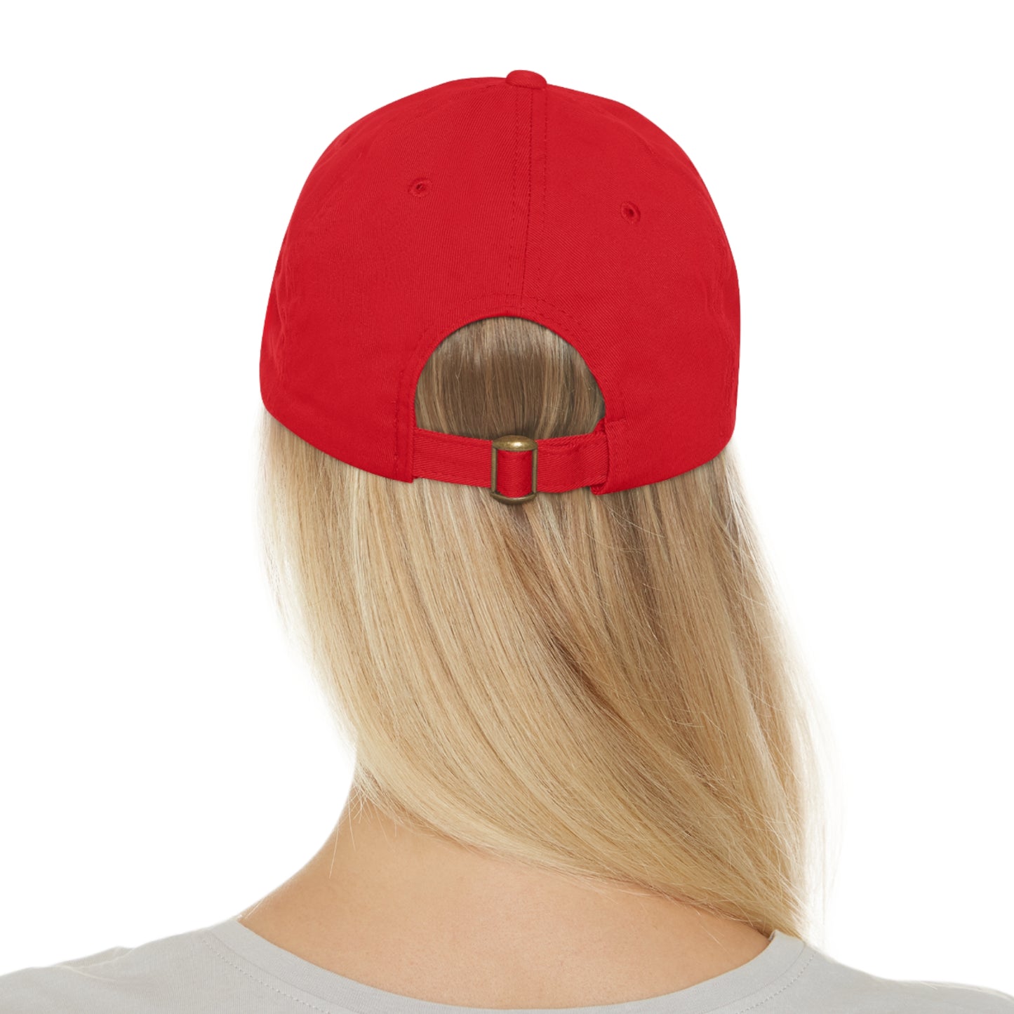 Spooky Season Dad Hat with Leather Patch (Rectangle)