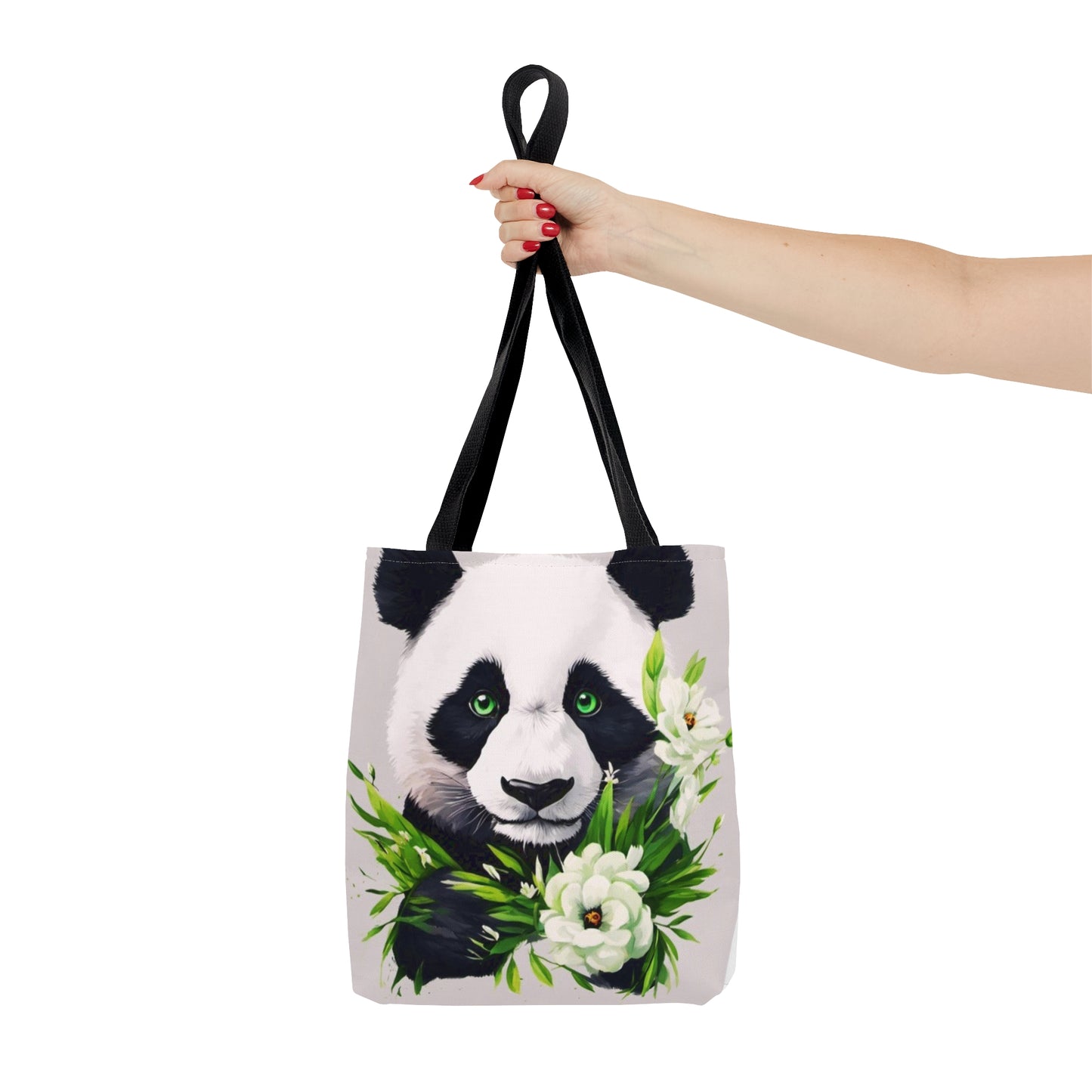 Panda Flower Power Tote Bag (AOP)