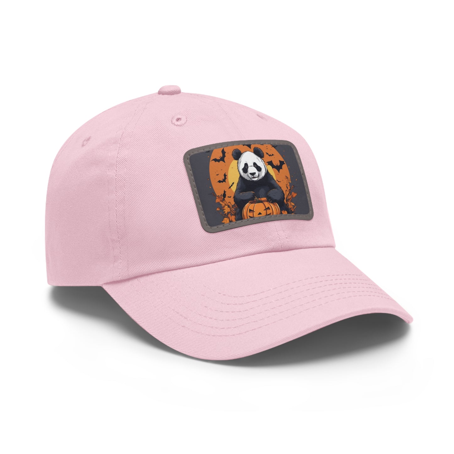 Spooky Season Dad Hat with Leather Patch (Rectangle)