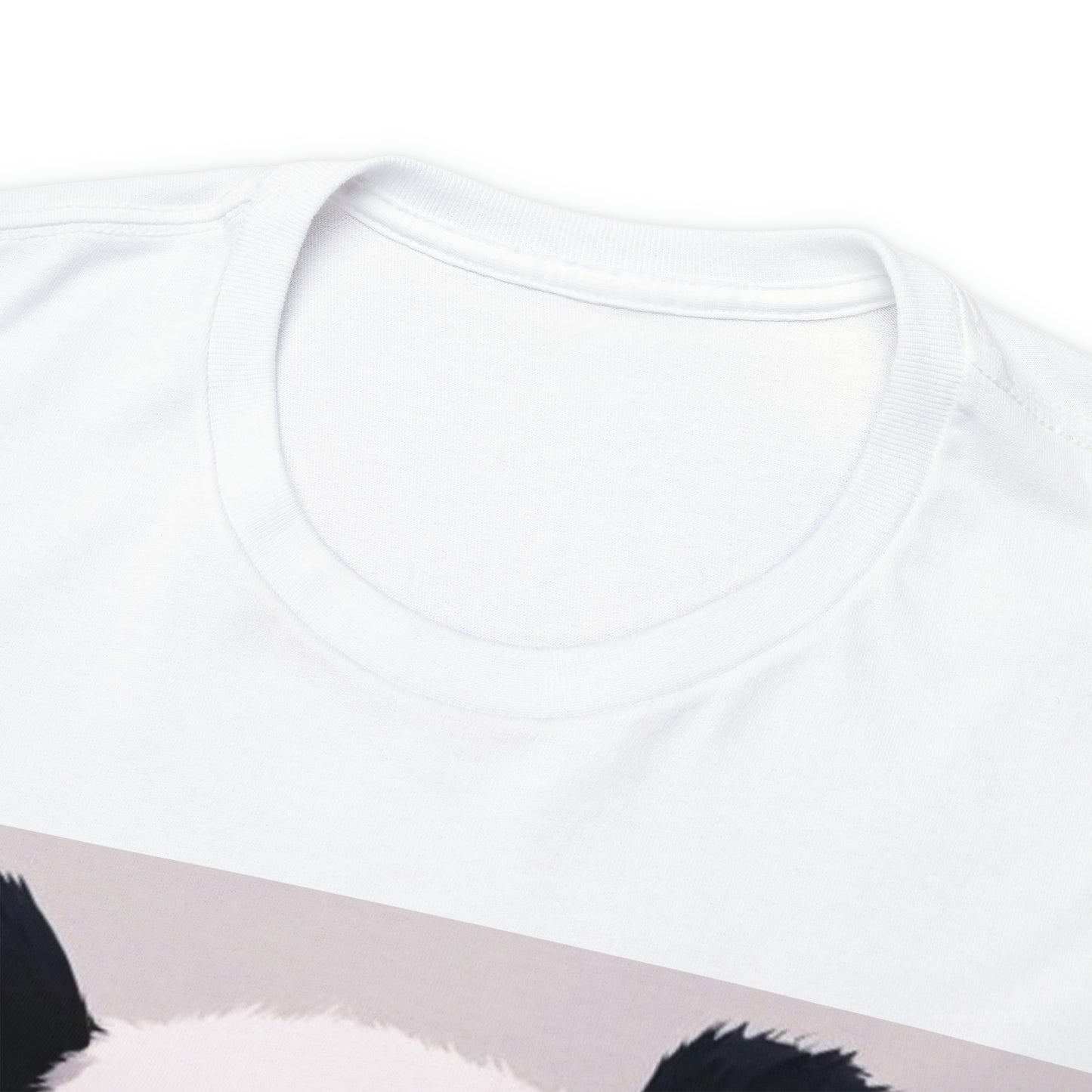 Panda Flower Power Heavy Cotton Tee