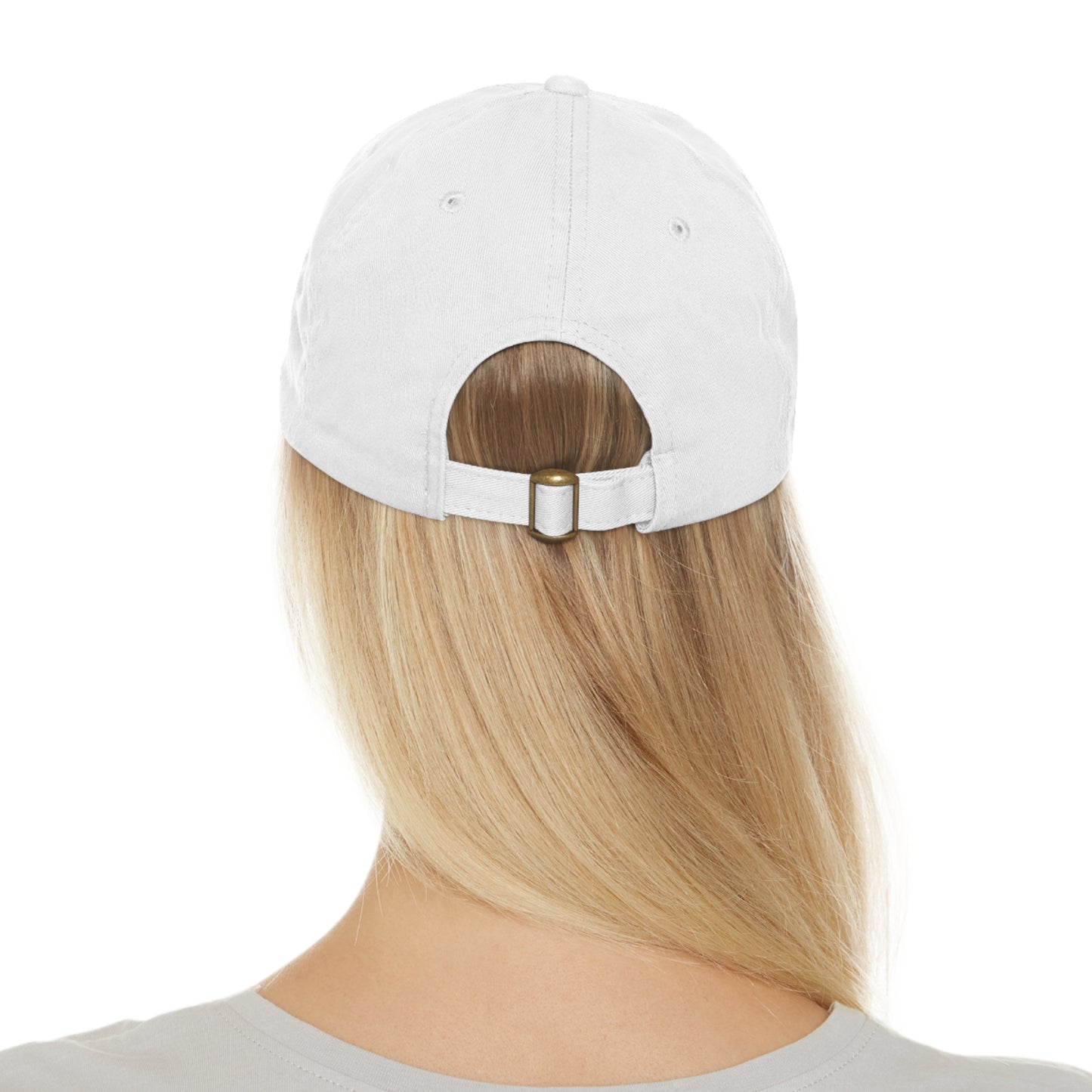 Spooky Season Dad Hat with Leather Patch (Rectangle)