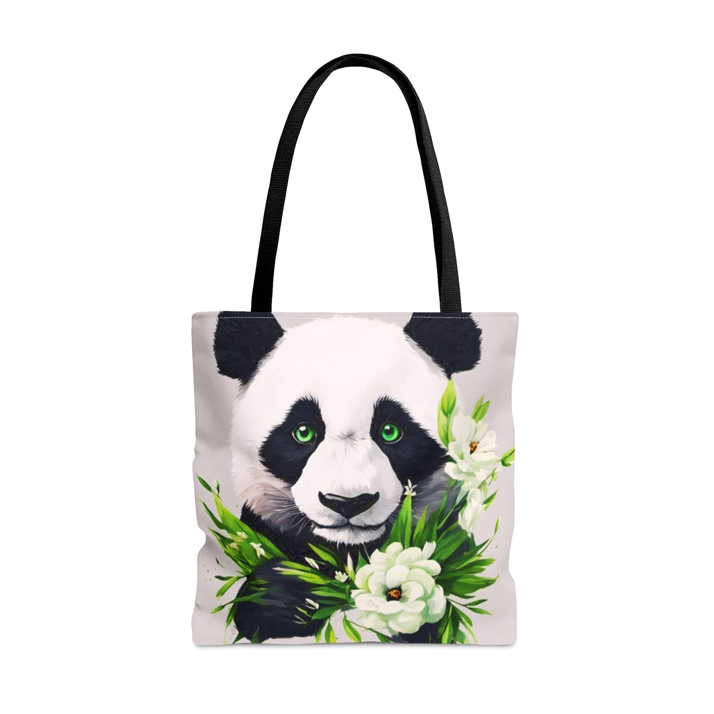 Panda Flower Power Tote Bag (AOP)